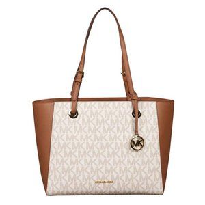 Michael Kors Medium Walsh Multifunction Tote in Vanilla